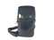 FENDI NYLON/LEATHER VITELLO MONSTER EYES SLING BAG BLACK