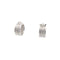 Gold Earrings 14K White Gold 6.5g