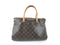 LOUIS VUITTON MONOGRAM CANVAS PALLAS BAG BROWN