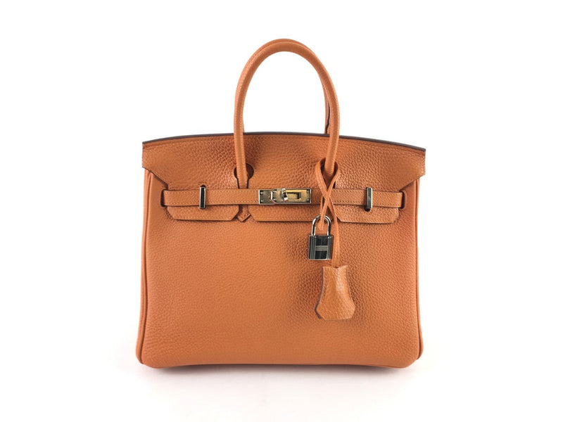 HERMÈS BIRKIN 25CM ORANGE TOGO