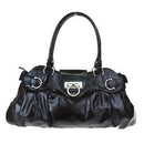 SALVATORE FERRAGAMO MARISSA GANCINI PATENT LEATHER