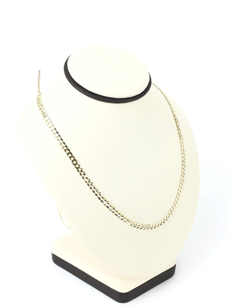 Gold Curb Chain 14K Yellow Gold 9.12g