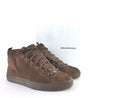 BALENCIAGA SUEDE MENS ARENA SNEAKERS CHOCOLATE SIZE 44 (US 11)